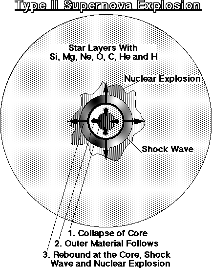 Type II Supernove Explosion