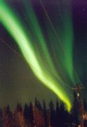 Photograph of an aurora